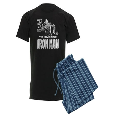 

CafePress - Iron Man MC - Men s Dark Pajamas
