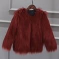 thumbnail image 2 of Veste pour Femmes Col Montant Long Trench-Coat Élégant Imitation Manteau d'Hiver Mode, 2 of 5