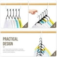 thumbnail image 3 of ACSTEP Space Saving Hangers,Closet Storage Hangers,20Pack, 5 Holes, Mixed Color, 3 of 6