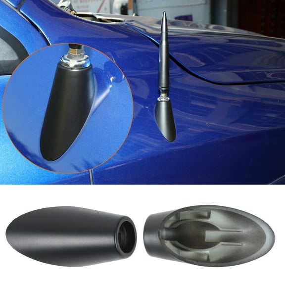 Black Antenna Adapter Base For Dodge Ram 2010-2018 1500 2500 3500 4500 5500 1PCS