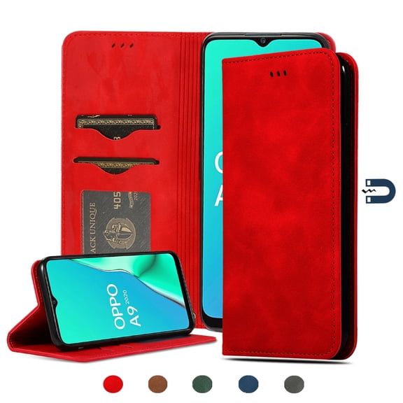 Retro Skin Feel Business Magnetic Horizontal Flip Leather Case