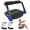 Blue, variant on Ab Core Trainer Abdominal Machine for Home Gym with Resistance Bands Black