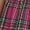 Pink Plaid, variant on Plus Size Plaid Skirt Lingerie Pleated Mini Skater Skirts (Black and White Plaid, 22-24)