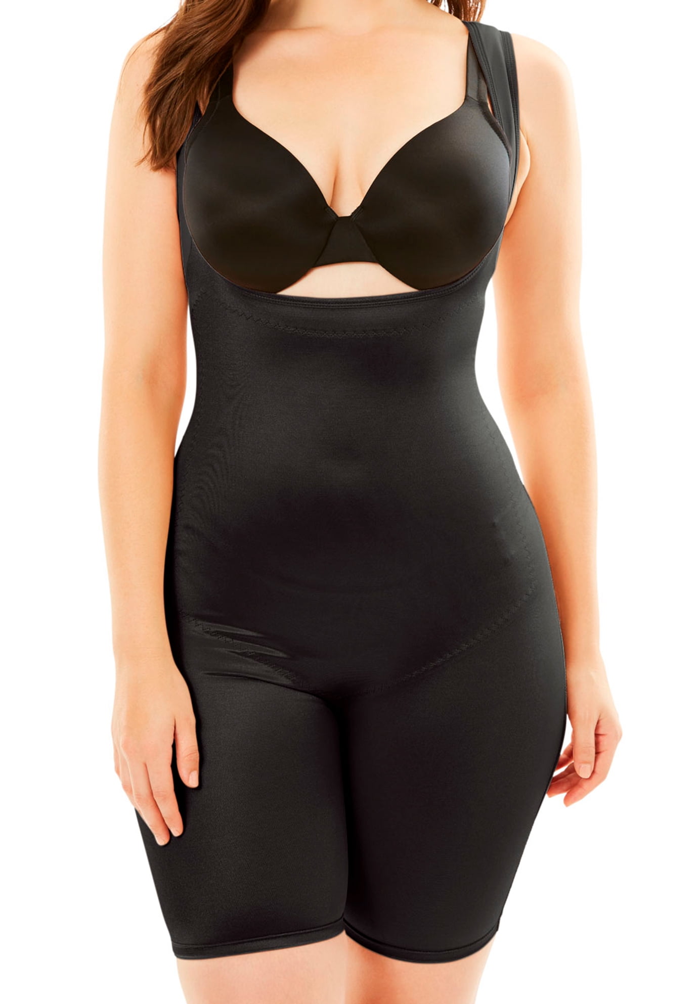 tyktflydende harpun indstudering Secret Solutions Women's Plus Size Body Shaper Body Shaper - Walmart.com