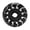 Black, variant on NFTIGB 3.5 inches / 90mm 12 Teeth Angle Grinder Disc Wood Carving Grinding Polishing Wheel for Woodworking Silver