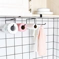 thumbnail image 3 of Agiferg Accessories Shelf Under Cabinet Paper Roll Rack Towel Holder Tissue Hanger, 3 of 6