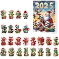 thumbnail image 1 of Calendario de Adviento 2025 con Cuenta Regresiva para Navidad | Caja de Regalo Decorativa de Acrílico | Calendario de Adviento para Familiares y Amigos, 1 of 5