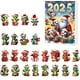 thumbnail image 1 of pstuiky Calendario de cuenta regresiva para Navidad 2025, lindo adorno acrílico, caja de regalo navideña para familiares y amigos, 1 of 5