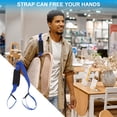 thumbnail image 6 of Uxcell 2Pcs Carrying Beach Chair Straps Adjustable Beach Chair Straps Dark Blue, 6 of 7