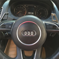 thumbnail image 4 of Adecuado para volante de Audi A3A4L/A5/A6L/A8/Q3/Q5/Q7/S5/TT con levas de cambio de aleación de aluminio, 4 of 5
