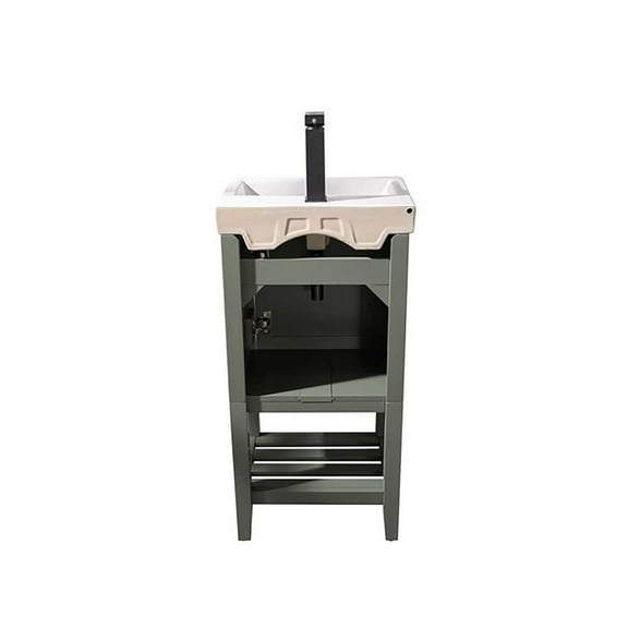 Maykoosh Art Deco Dreams 18-Inch Green Sink Vanity