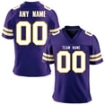 thumbnail image 2 of Camiseta de fútbol americano personalizada de Minnesota Vikings para hombres, mujeres y jóvenes, nombre del equipo impreso personalizado, número, regalo para fanáticos transpirable, 2 of 5