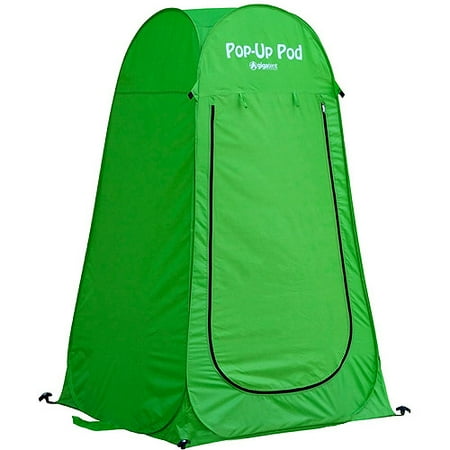 GigaTent 1-Person Pop Up Privacy Tent for Camping Changing Room, Portable Shower Station (Green)