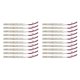 thumbnail image 1 of 20Pcs 10cm Impermeable Rojo 5050 Luces de Tira Llevadas DC 12V Caravana Barco Coche, 1 of 5