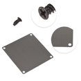 thumbnail image 4 of Unique Bargains 120mm Mesh Dustproof Cover Screwed Computer Fan Filter Grills Black 8 Pack, 4 of 5