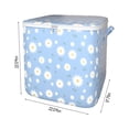 thumbnail image 3 of Storage Bag under $5! CQCYD Storage Bag for Clothes Blankets, 90L Large Capacity Foldable Organizer with Zipper, Portable Wardrobe Box for Moving Home, 3 of 9
