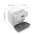 thumbnail image 2 of POINTERTECK Wall Mount Toilet Paper Holder Punch Free Bathroom Tissue Storage Box Roll Paper Storage Container Washroom Drawer Paper Box with Phone Holder, 2 of 9