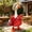 Red, variant on 7inch Desk Goose Outfits,Mini Desktop Goose Clothes Desk Gooses Set with Hat,Skirt,Bag Ornament,Lightweight Dress-Up Clothes for Desktop Goose,Spring & Summer Desk Decor Accessories(1PC,Red)