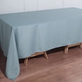 thumbnail image 3 of BalsaCircle 72" x 120" Polyester RECTANGULAR Tablecloth Table Linens Dusty Blue, 3 of 8