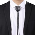 thumbnail image 4 of Bolo Tie Zulema Collar Colgante Accesorio de Moda Negro, 4 of 8