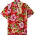 thumbnail image 2 of Men's Hawaiian Shirt Short Sleeve Button Down Casual Beach Aloha Shirts, 2 of 10