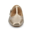 thumbnail image 6 of Journee Womens Theah T-Strap Cap Toe Mary Jane Dress Flats, Widths Available, 6 of 9