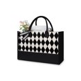 thumbnail image 3 of Bolsa de hombro de moda Likrtyny patrón a cuadros, 3 of 8