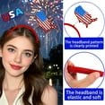 thumbnail image 5 of AZXY 4th July Accessories,Patriotic Hair Accessories,Red White and Blue Star American Flag Decorative Hair Accessorie for Independence Day Fourth Of July, 5 of 6