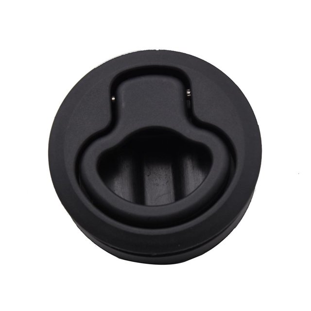 Pestillo de puerta de barco al ras para pestillo de tirón de barco accesorios de plástico para barcos redondo marino Likrtyny Accesorios para autos y motos