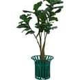 thumbnail image 2 of Global Industrial Steel Slat Planter, 14 Gallon Capacity, Green, 2 of 7
