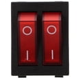 thumbnail image 1 of ON Off Toggle Switch,16A 125/250VAC Double Control Boat Rocker Switch ON Off Rocker Switch Time-Tested Durability, 1 of 8