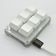 thumbnail image 2 of 6 Keys LED HID Standard DIY Customize USB Programmable Mechanical Keyboard Macro Keypad Multiple Function Modes Supported, 2 of 4