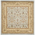 thumbnail image 4 of SAFAVIEH Lyndhurst Pearl Traditional Bordered Runner Rug, Light Blue/Ivory, 2'3" x 11', 4 of 11
