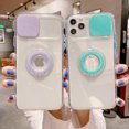 thumbnail image 1 of Funda de teléfono con soporte de agarre de anillo transparente simple para iPhone XS 11 13 14 pro max Sincero  Hogar, 1 of 6