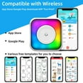thumbnail image 3 of Mistaha Portable Thermal Pocket Printer with Colorful Lights, Wireless BT Connection, Compact Size, and Bonus Crayons - Perfect for Students and Life Assistance, 3 of 6