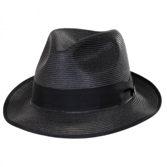Stetson Latte Milan Fedora Hat SIZE: 7 1/4