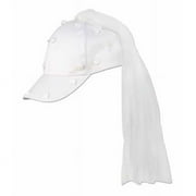 Beistle 60210 - White Veil Cap- Pack of 12