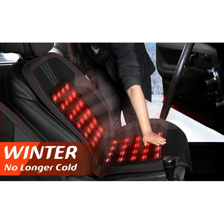 Universal 12V Car Seat Cover Cooling & Heating & Massage Pad
