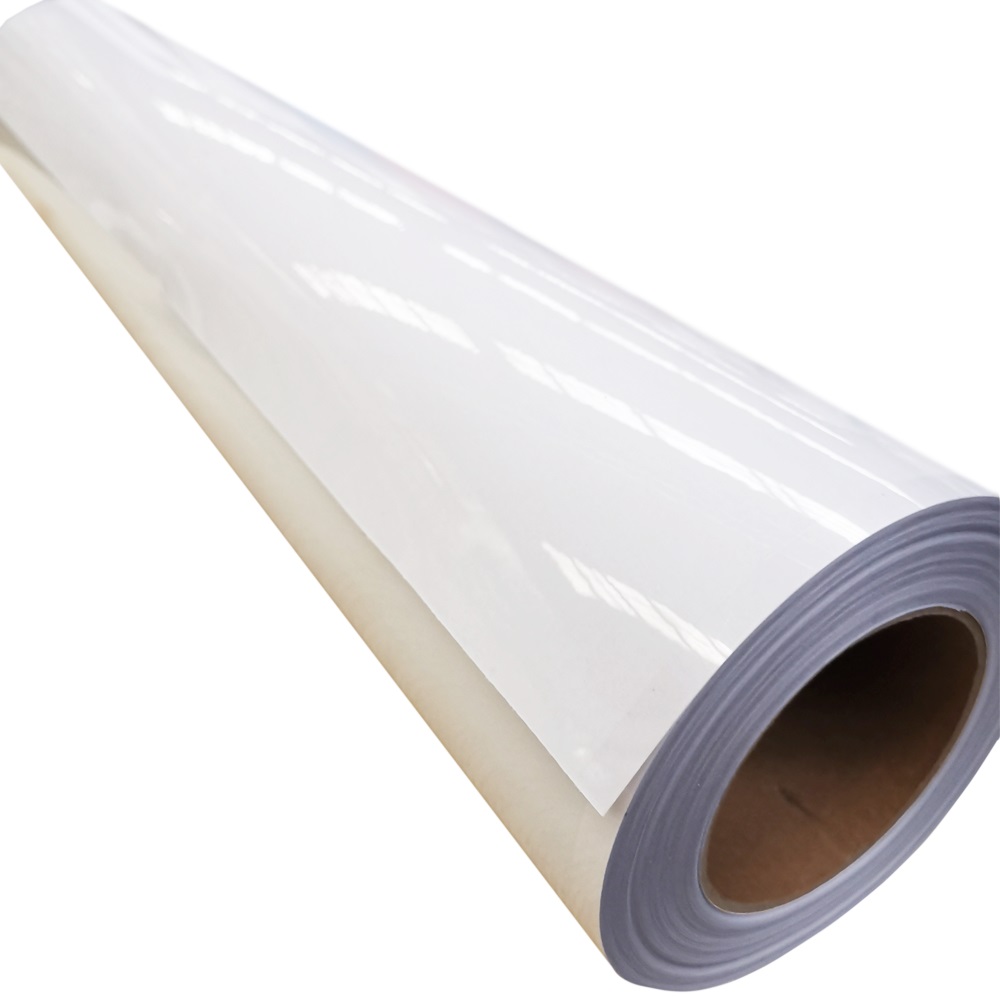 23.6in x 328ft (60cm x 100m) UV DTF Transfer Film A Roll Crystal Label Sticker Printing Film for 24in DTF Printer
