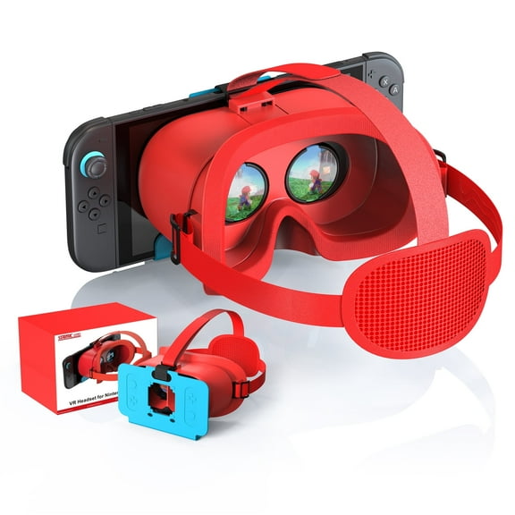 VR Headset for Nintendo Switch 2 Model Virtual Reality VR Glasses with Adjustable HD Lenses Comfortable Head Strap, 3D Goggles for Nintendo Switch 2 New 2025 VR Games Cool for Kids Boys