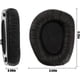 thumbnail image 5 of Almohadillas de repuesto para los oídos, material de cuero sintético y núcleo de espuma viscoelástica para un ajuste duradero y resistente a los arañazos, compatibles con Sennheiser RS165, RS175,, 5 of 7