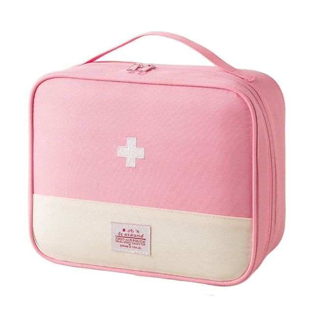 Lightweight Oxford Cloth Outdoor Emergency First Aid Kit Bag for Travel, Camping, Hiking, Home – Portable Medical Storage Organizer, Multi-Compartment