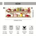 thumbnail image 3 of Rdsfhsp Kitchen Window Valance Curtain, Vintage Jar and Shelf Pattern Decorative Rod Pocket Short Curtain for Farmhouse Decor, 3 of 5