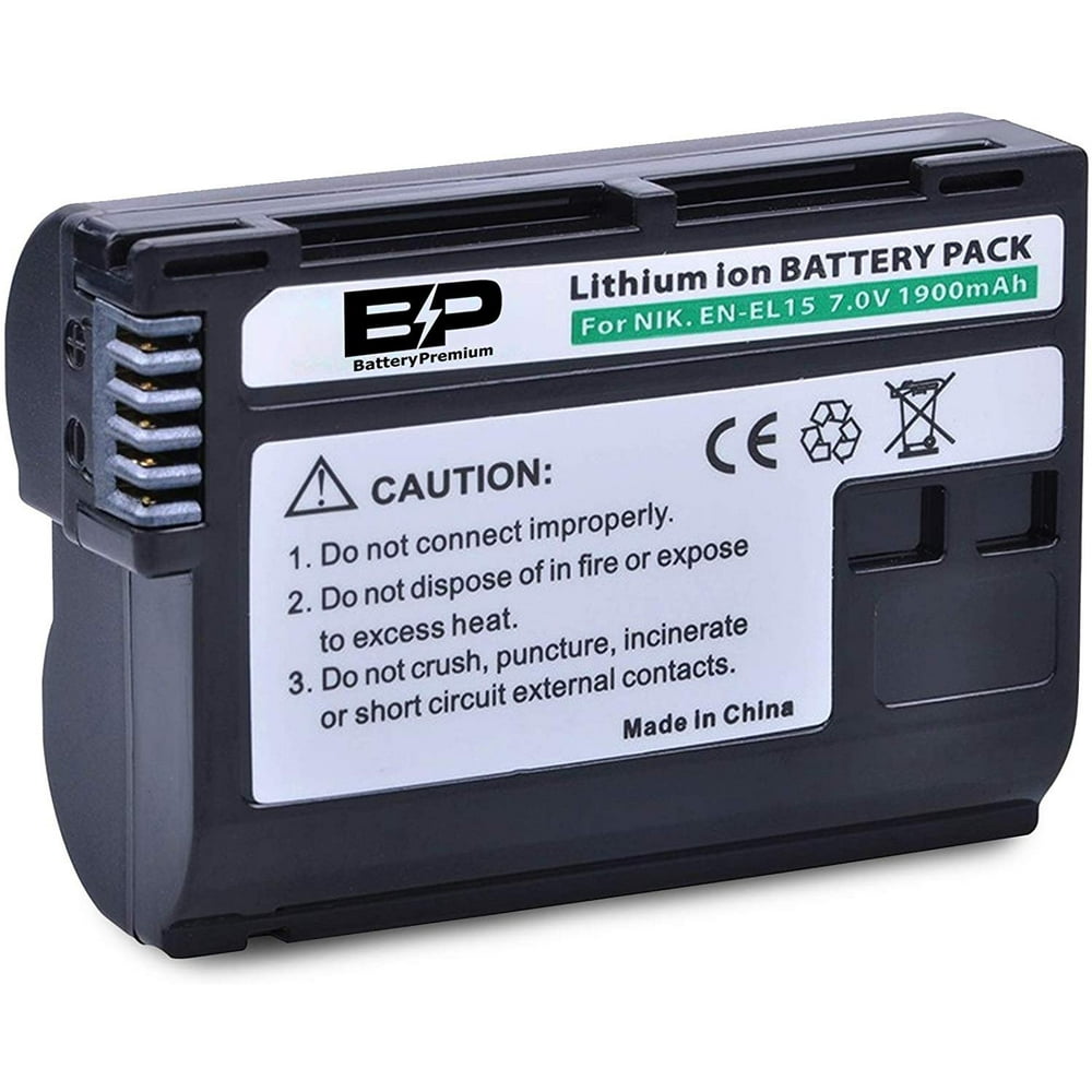 BP ENEL15 ENEL15a Battery for Nikon D7000, D7100, D7200, D850, D750