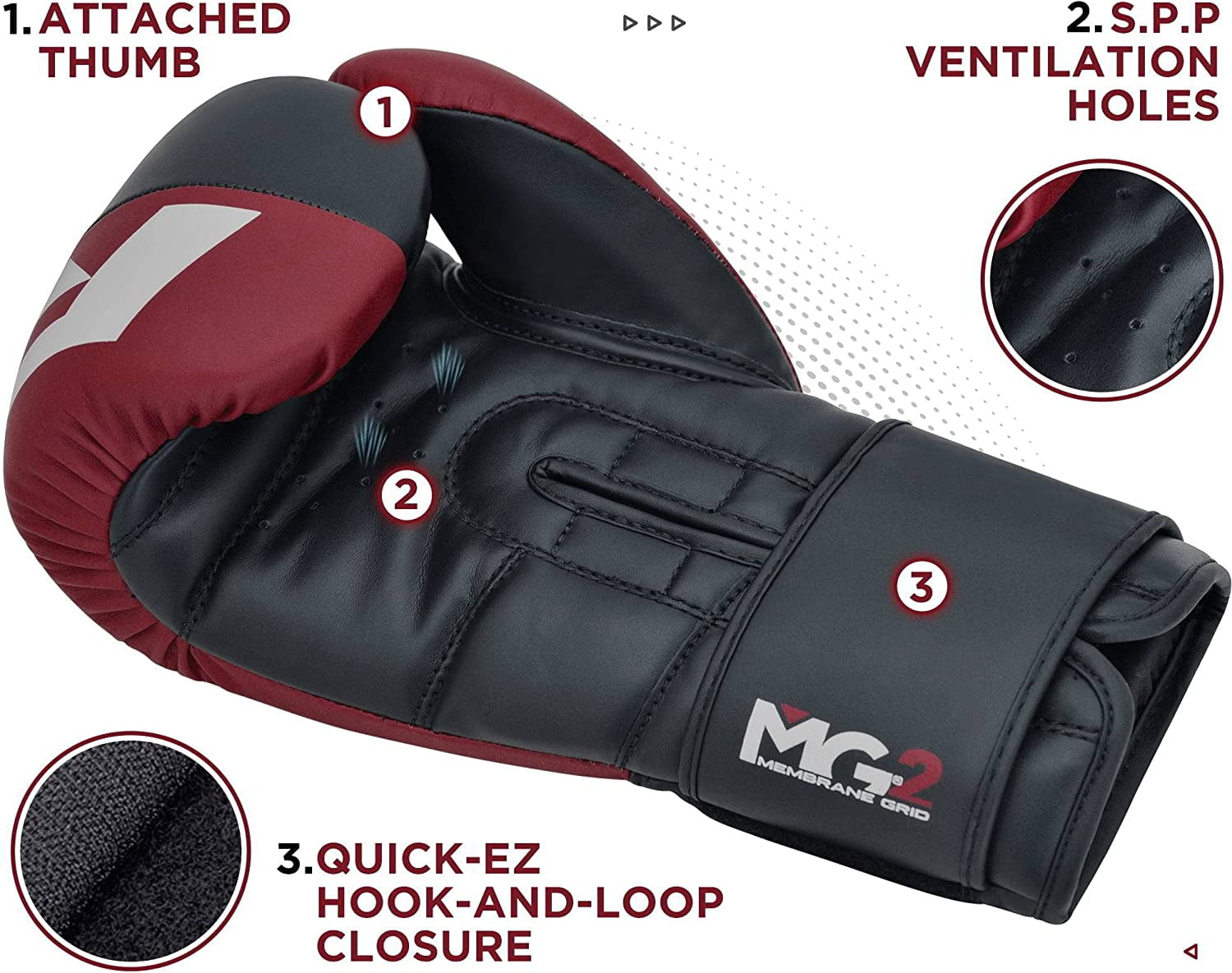 RDX Boxing Gloves for Men Women Maya Hide Leather Sparring Punching Gloves, Training Mitt, Advanced TAKKA Closure Perfect for MMA, Muay Thai Gloves