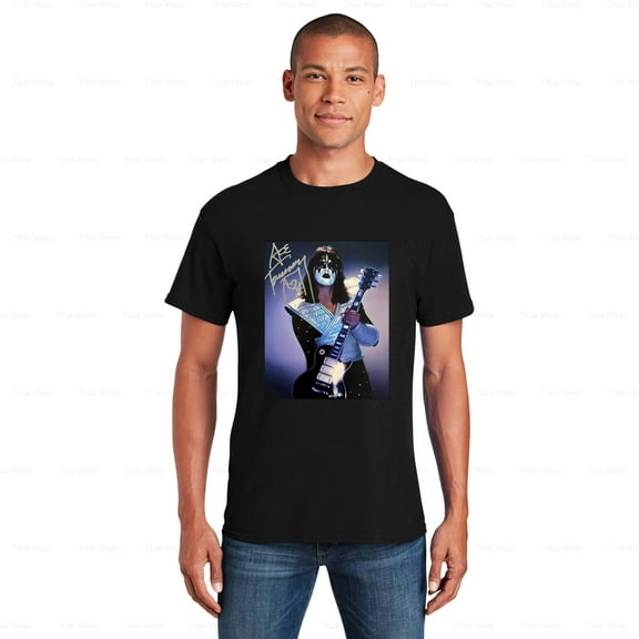 WéarCLOTHING HOT NEW Classic Ace Frehley T-Shirt Cotton, Men's, Multicolor, Music, Kiss, Guitar , for Unisex, up to size 5XL
