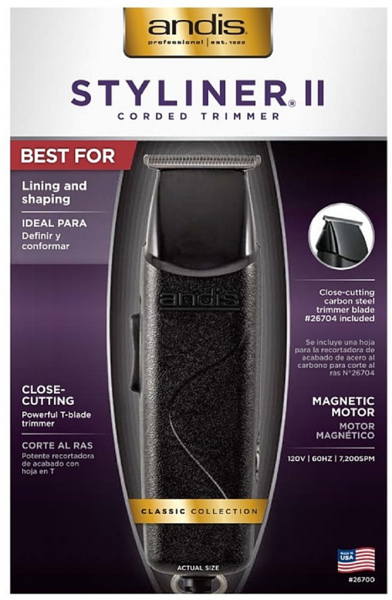 andis 26700 professional trimmer