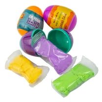 Fun Express 2 1/2" Religious Clay-Filled Plastic Easter Eggs - 12 Pc.