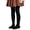 Black, variant on YunPes Girls Thick Fleece Tights Toddler Kids Cotton Leggings Winter Warm Cozy Pantyhose Cute Plain Stocking Footed Pants for Dress