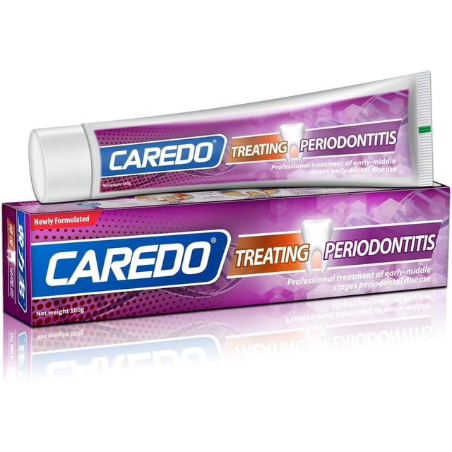 Pasta de dientes CAREDO Gum Repair para adultos 100 ml sin flúor